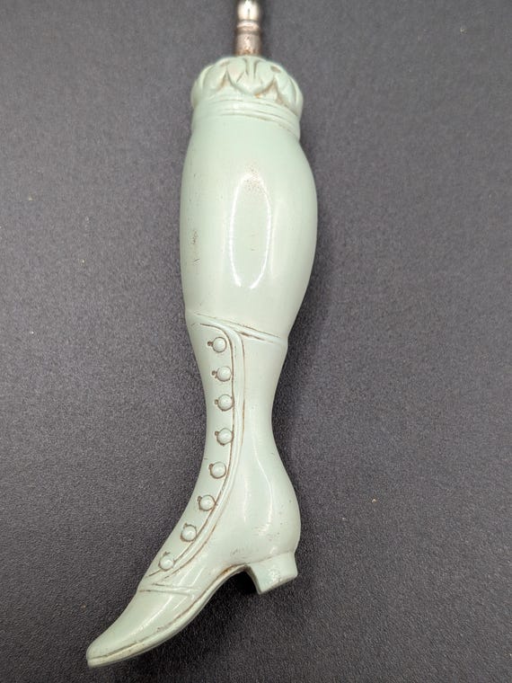 Victorian Boot Or Button Hook Unsigned #665 - image 10