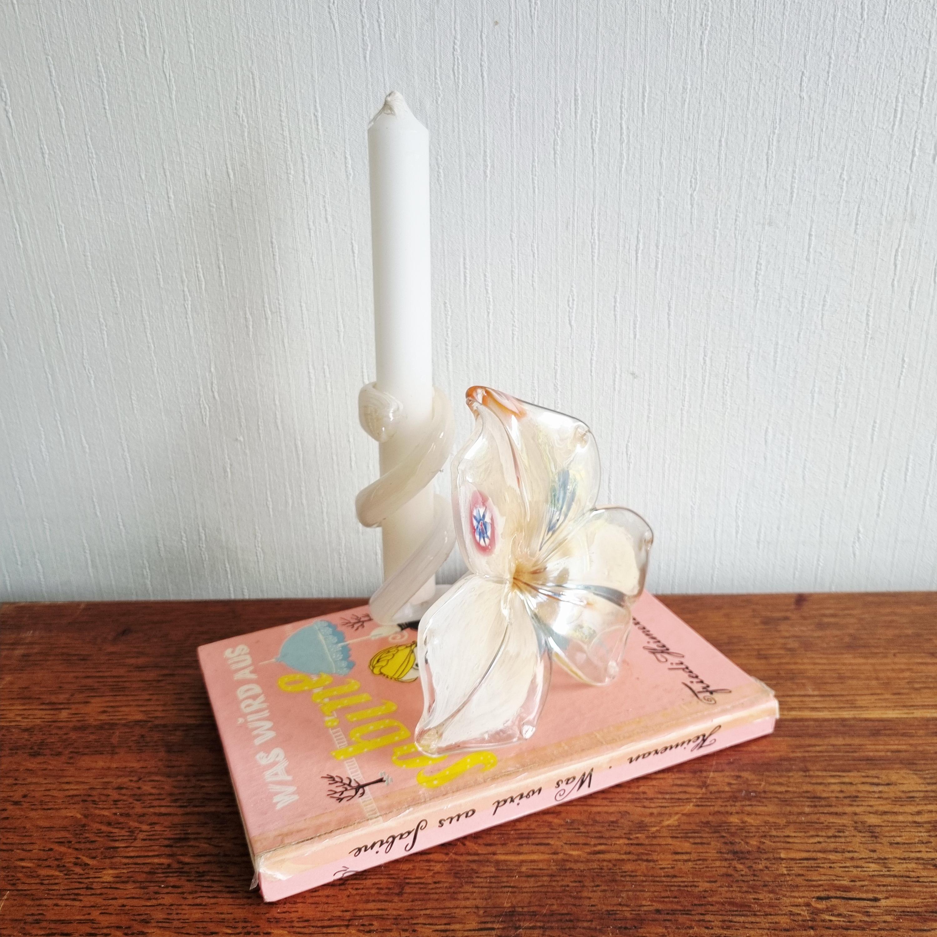 Murano candle holder - Etsy 日本