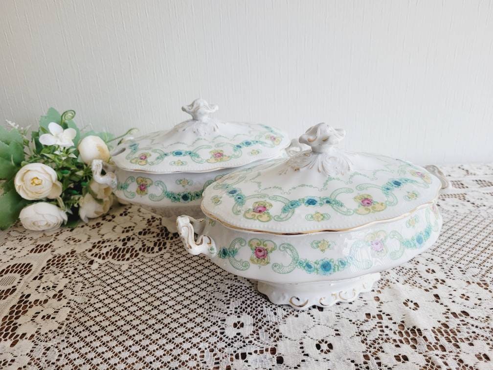 Antique soup tureen - Etsy 日本