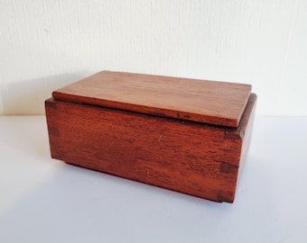 ヴィンテージの木製収納ボックス - Etsy 日本