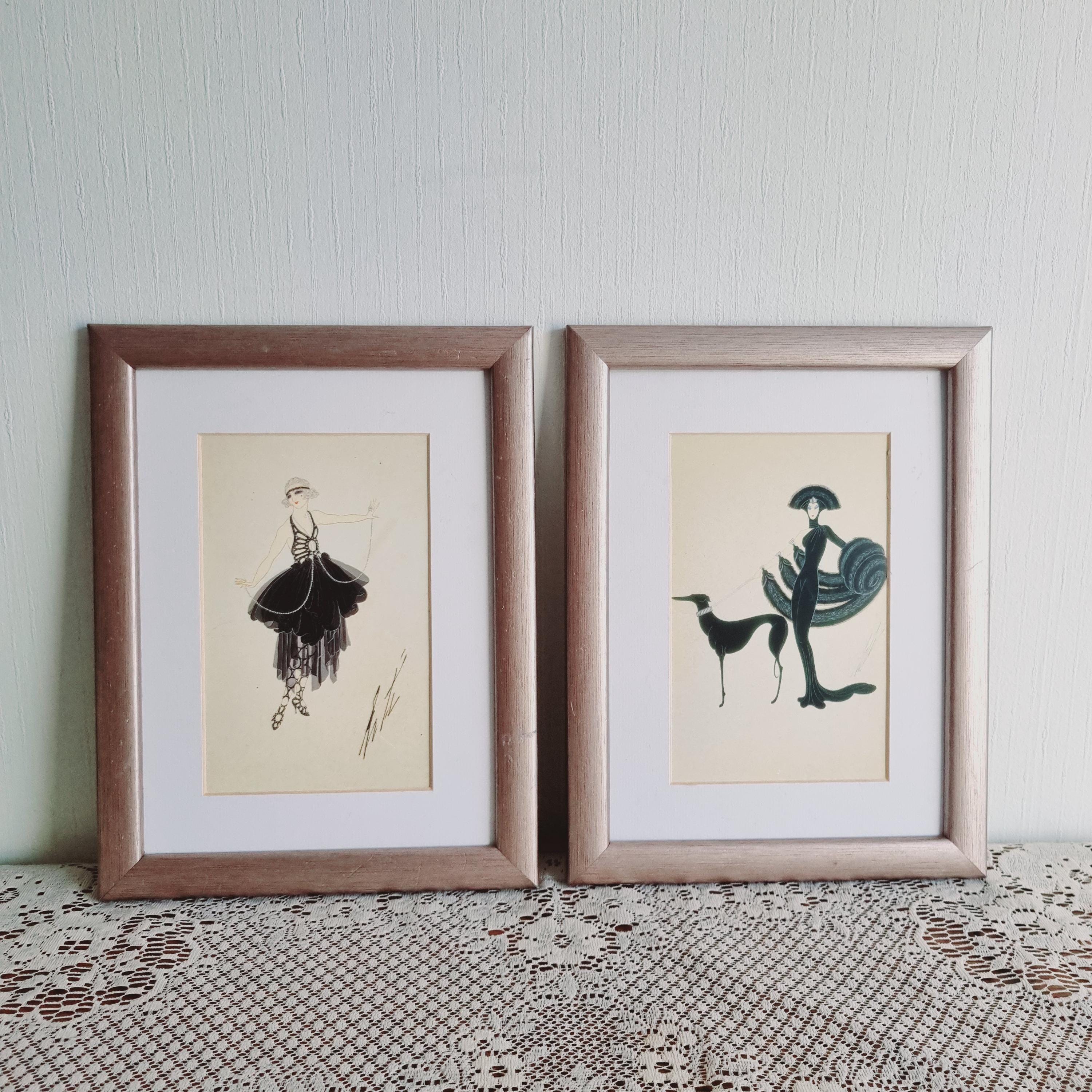 Erte Framed Print - Etsy