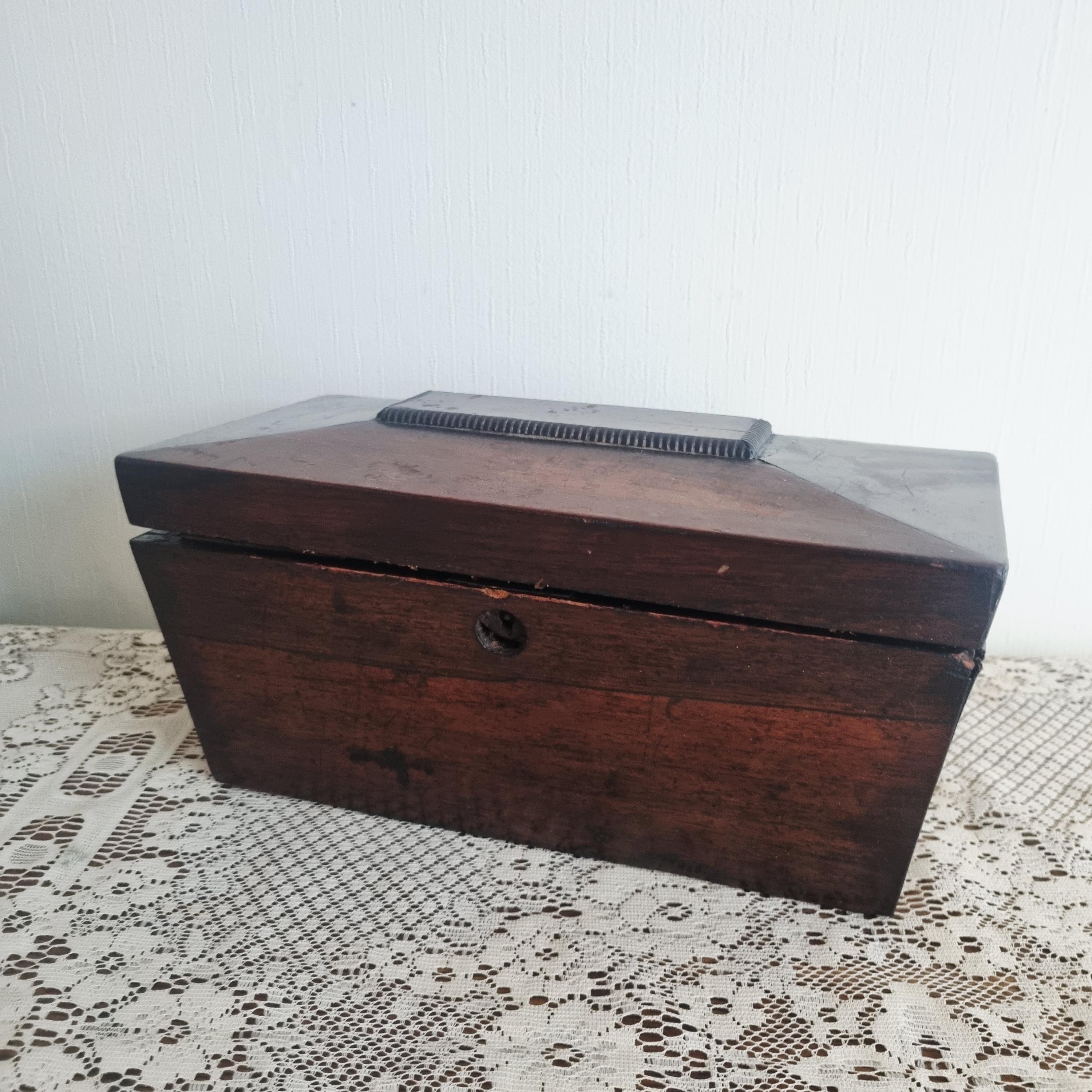 Antique tea caddy - Etsy 日本