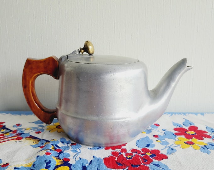 Picquot Ware Art Deco Style Teapot/kettle Etsy