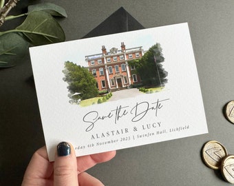 Aquarela Local Reserve a Data Aquarela Local Reserve a Data Ilustração Ilustração Reserve a Data Local Reserve as Datas Pintura Local