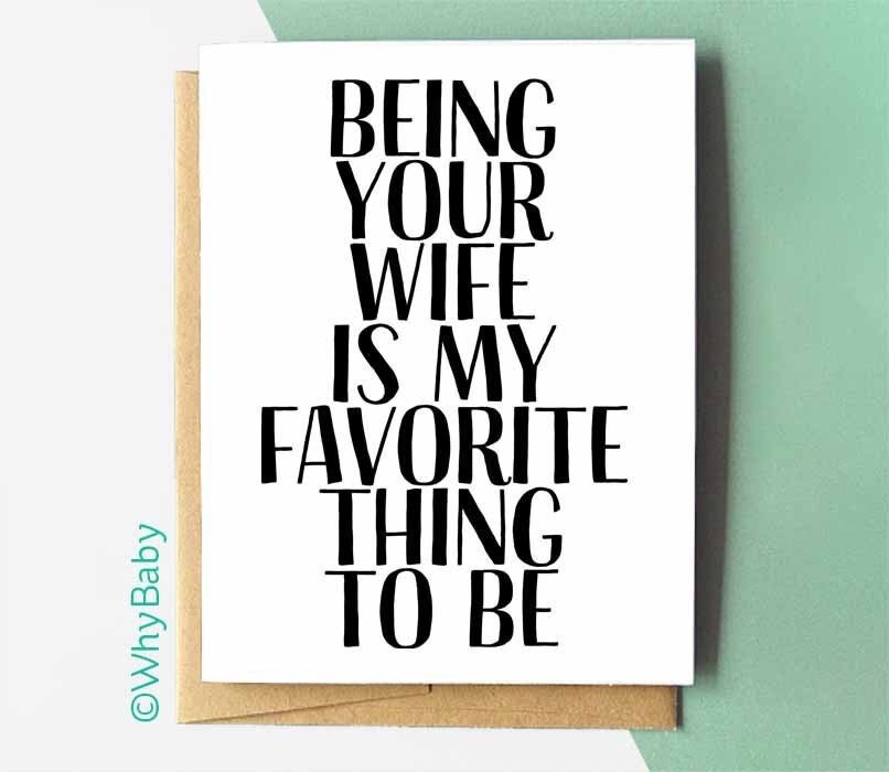 Card for Husband | Card From Wife | Happy Anniversary for Husband ...