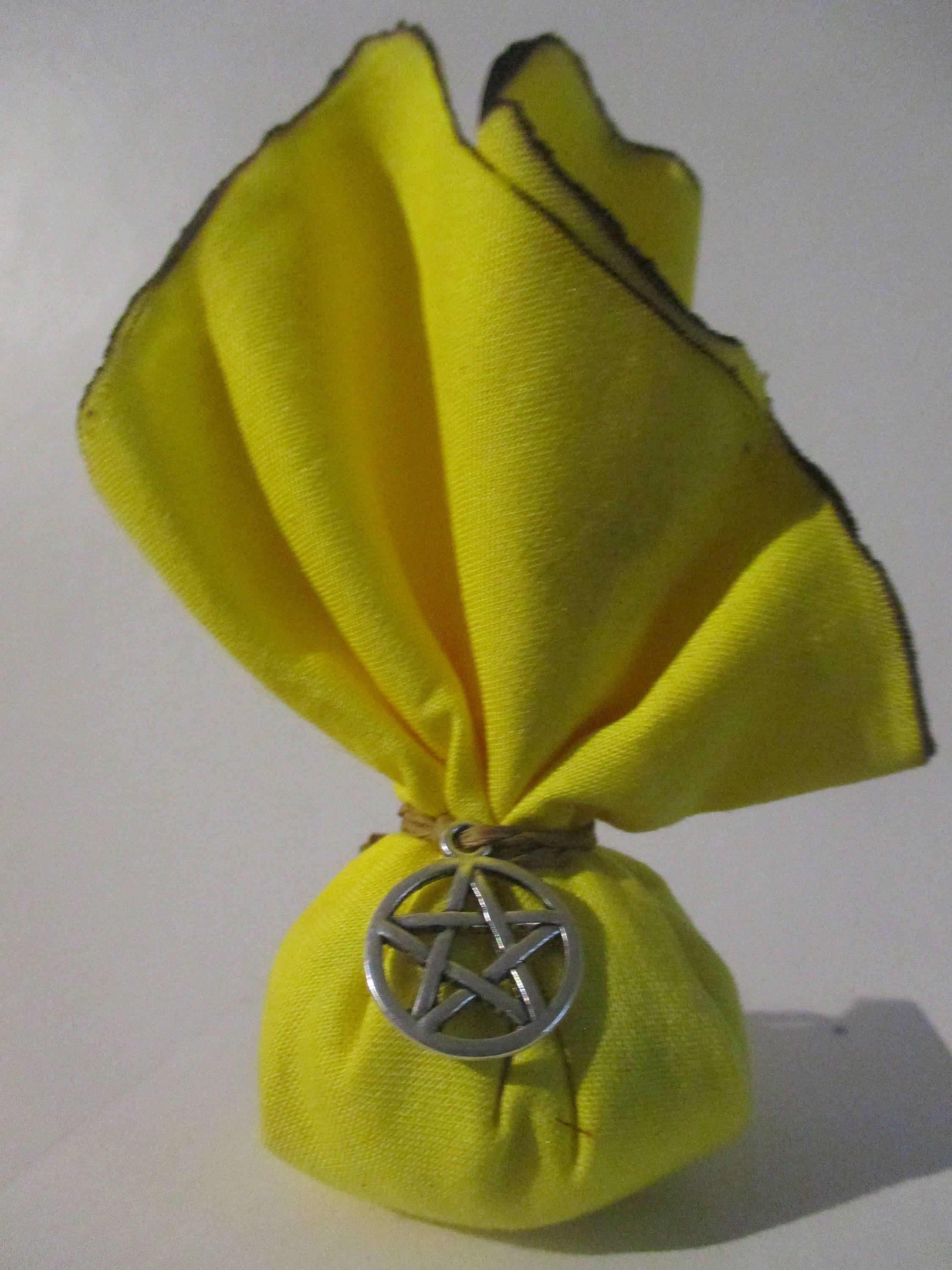 Talisman Ésoterique Mojo Bag Élévation Développement Spirituel Meditation Purifié et Consacré Magie