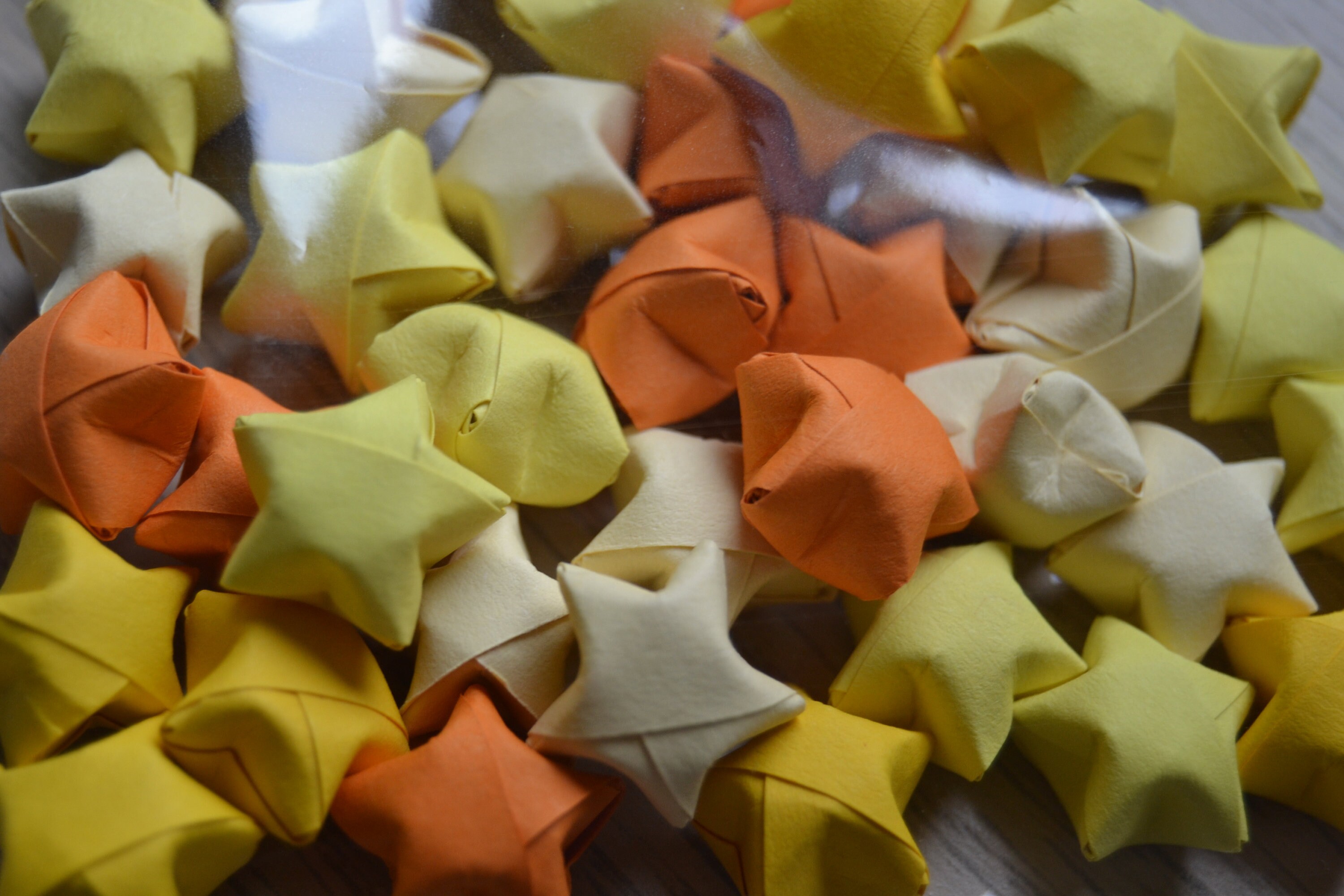 100 Handmade Origami Lucky Stars - Multicolor - Etsy