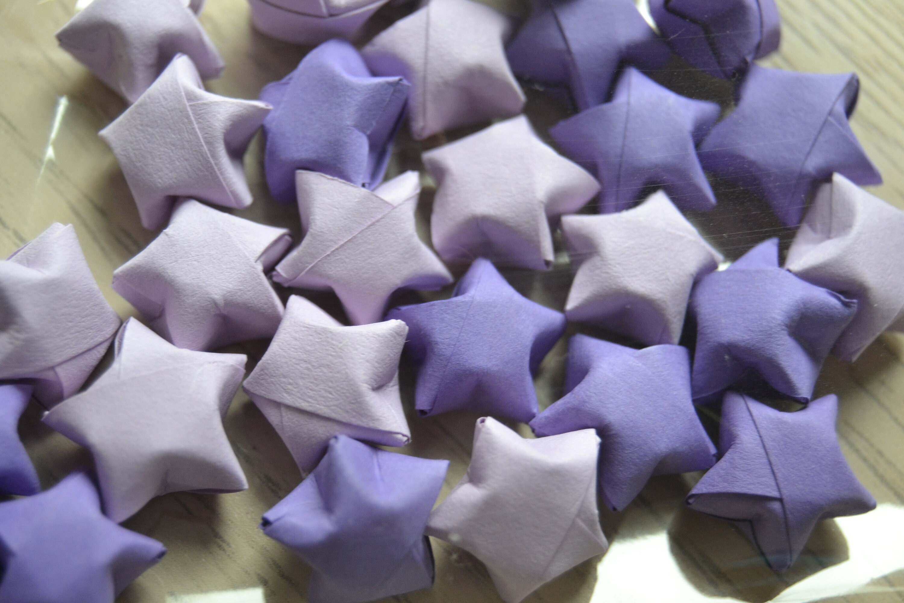 100 Handmade Origami Lucky Stars - Multicolor - Etsy