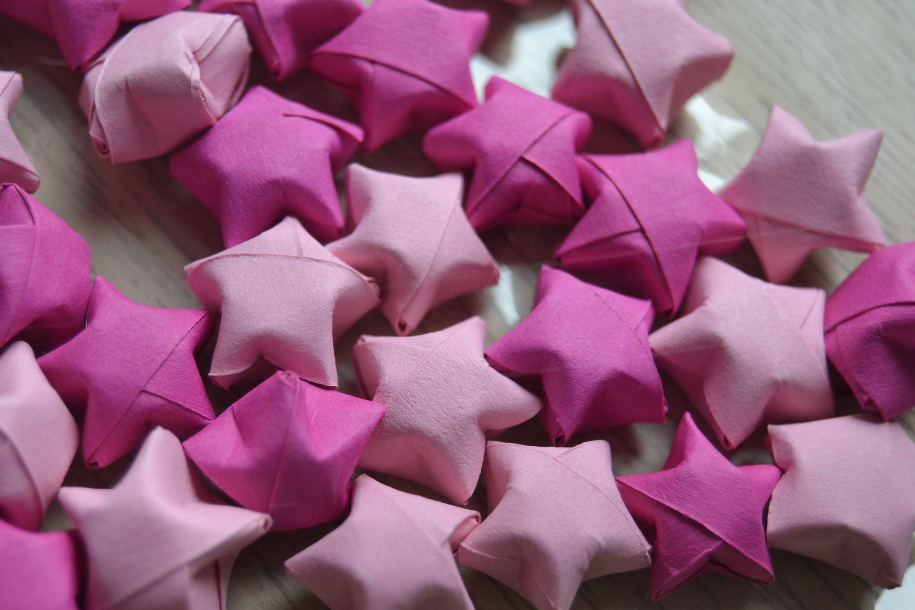 100 Handmade Origami Lucky Stars - Multicolor - Etsy