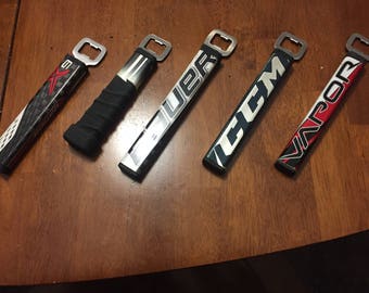 Real Hockey Stick beer openers