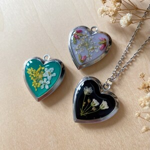 Heather Locket Etsy