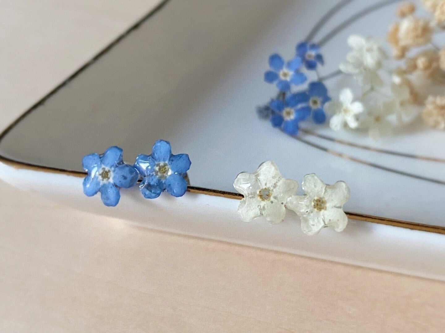Forget Me Not Stud Earrings