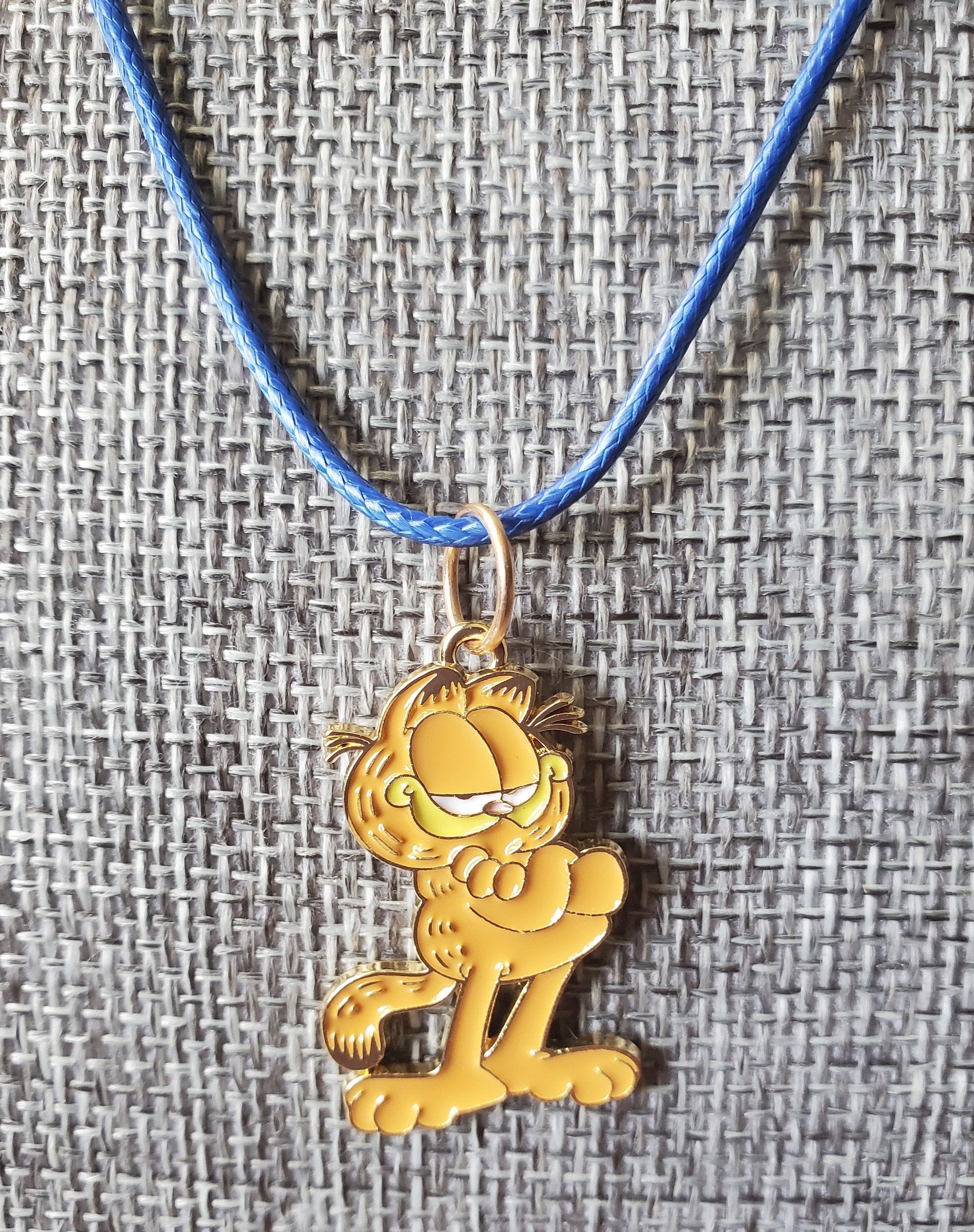 Orange Cat Charm Necklace Dog Cat Mouse Boys Girls Unisex - Etsy UK