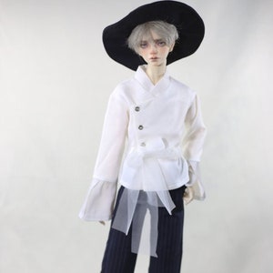 BJD shirt and pants set in MSD/SD SD13 SD17 size