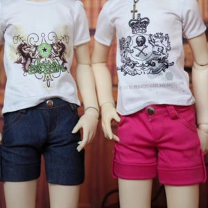 BJD shorts jeans  in YOSD MSD sd13 sd17 iplehouse customise size