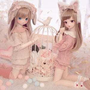 BJD Clothes in MSD Rosenlied holiday puyoodoll size