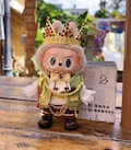 Royal King Costume for Labubu – Luxury Crown Outfit Clothes for Labubu Dolls, Vintage Noble Cosplay Dress Up 15cm 17cm prince product logo