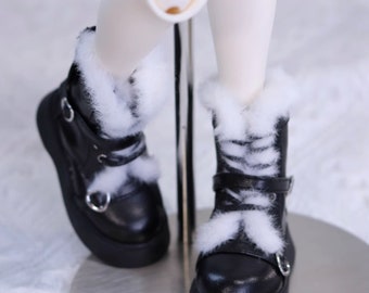 BJD winter fluffy boots in MSD size