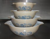 Pyrex Homestead Cinderella Nesting Bowls