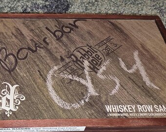 Diesel Rabbit Hole Empty Wooden Cigar Box with Metal Hinges