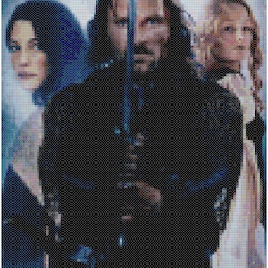 Aragon 4 Counted Cross Stitch Pattern PDF Download