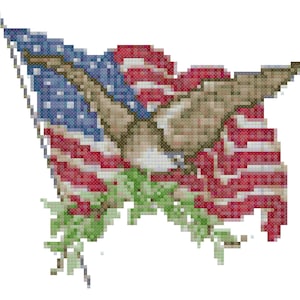 American Pride Kreuzstich Zählmuster PDF Download