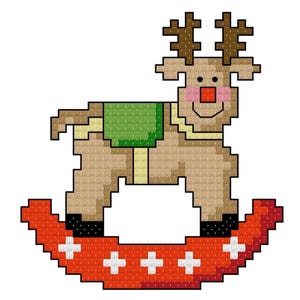 Christmas Sampler Counted Cross Stitch Pattern PDF Download