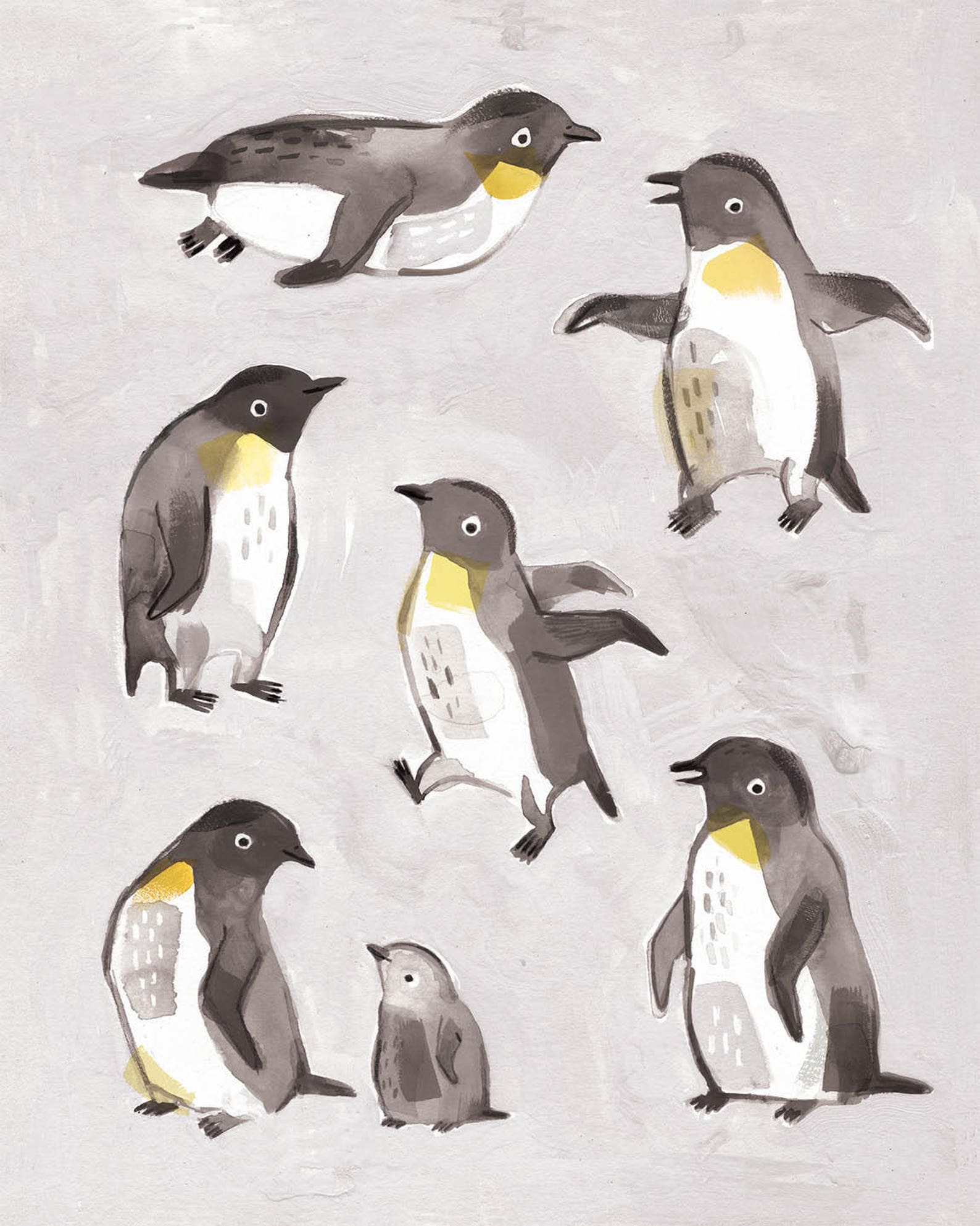 Pinguin Druck Kunstdruck Pinguin Kunstdruck Kinderzimmer - Etsy.de