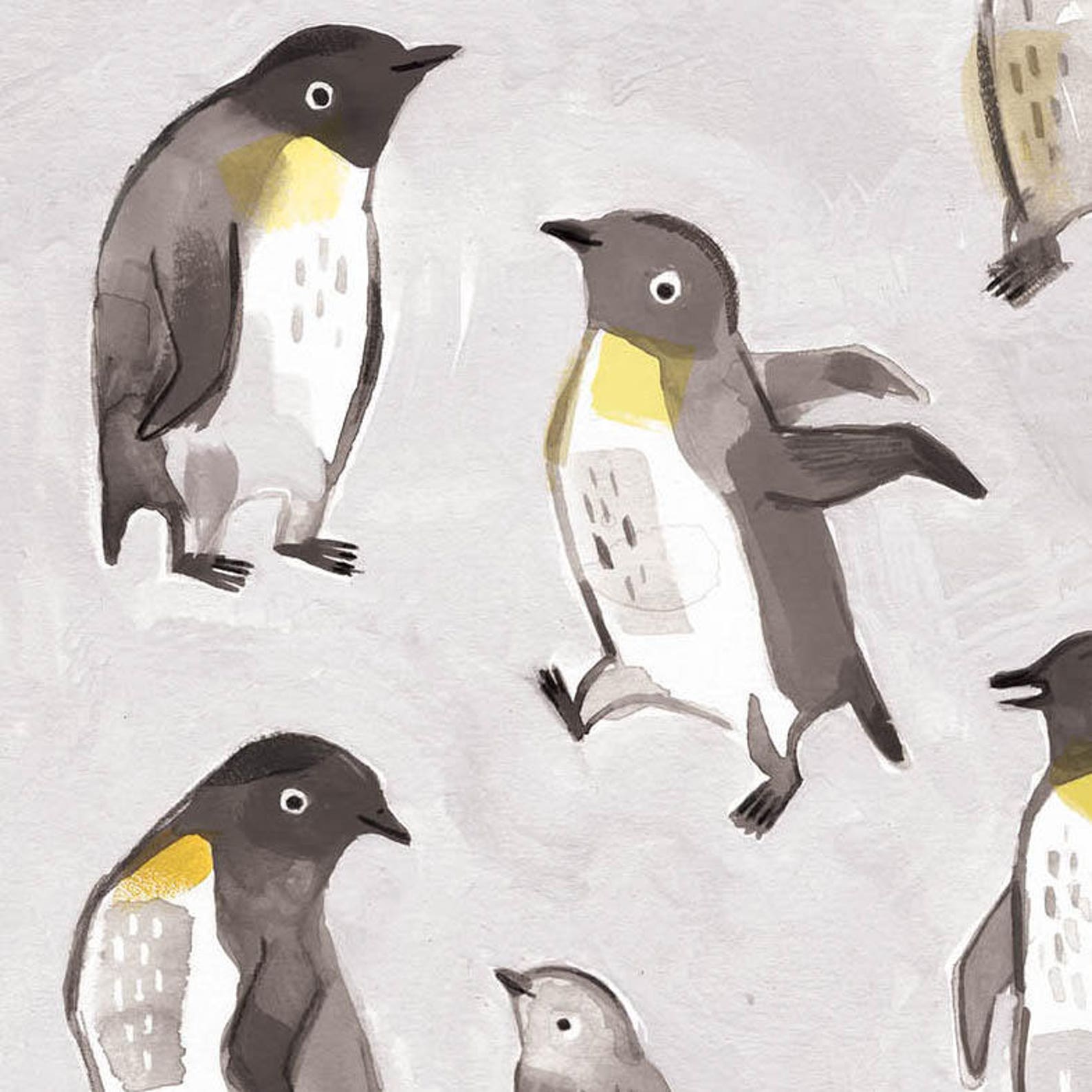 Pinguin Druck Kunstdruck Pinguin Kunstdruck Kinderzimmer - Etsy.de