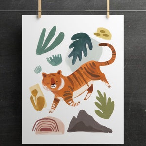 Lions Tigers and Bears Print Set Nursery Decor Kids Room - Etsy