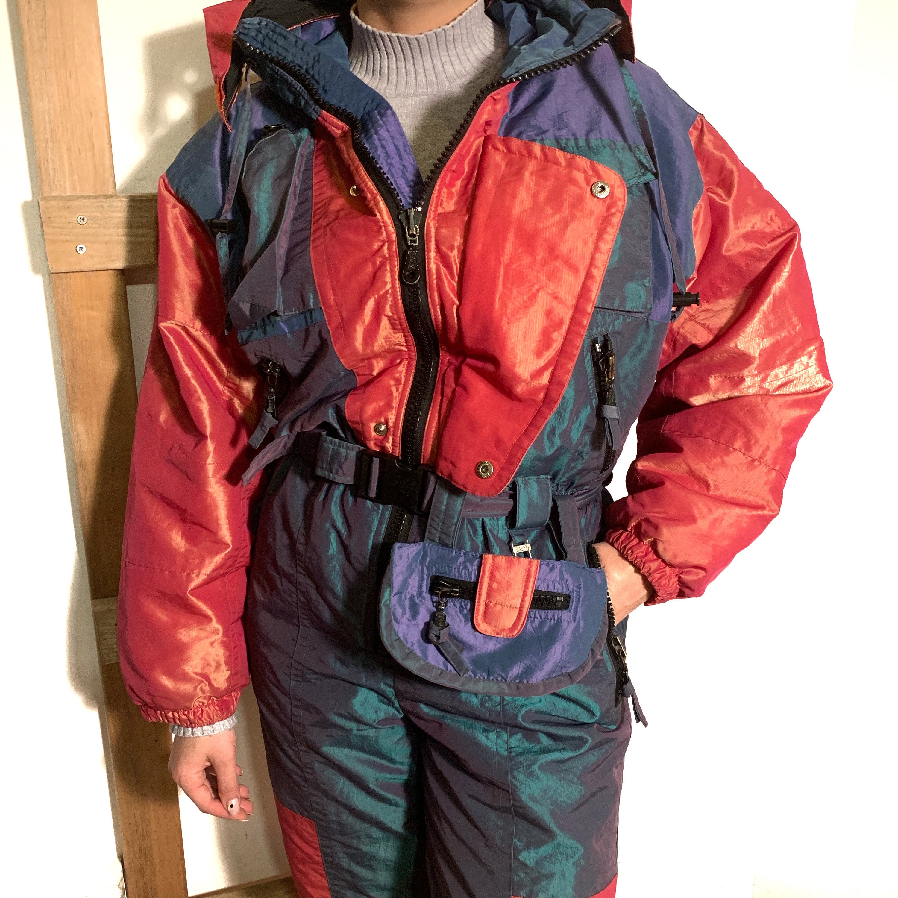 Vintage RODEO C\u0026A Skiing Suit 