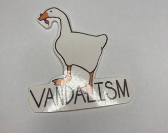 Sticker Untitled Goose Vandalisme