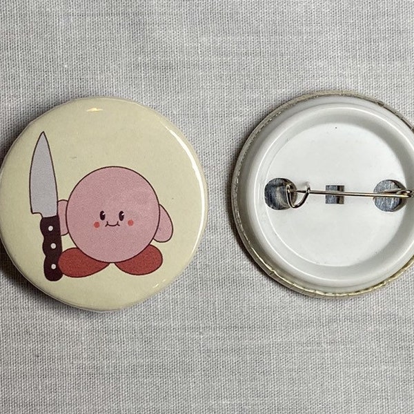 Cuchillo Kirby Meme Pin