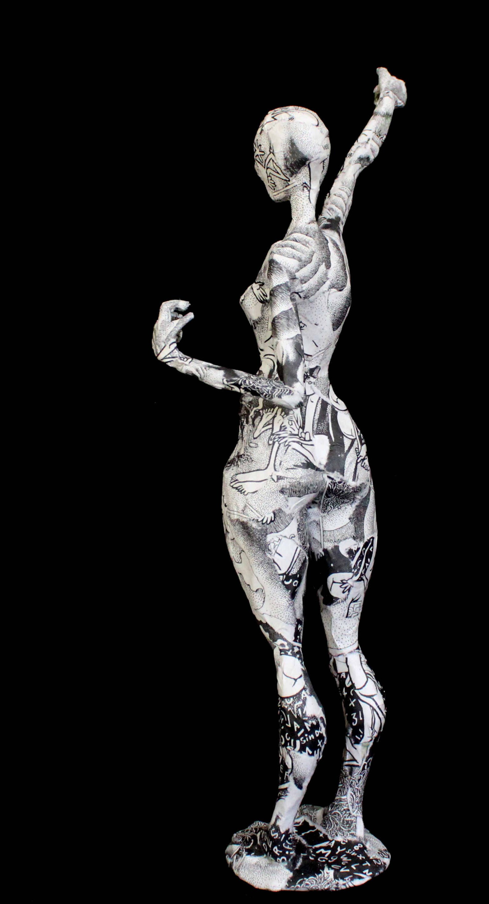 The Statue of Liberty Made of Paper Mache by Ulrica Ullman. Etsy