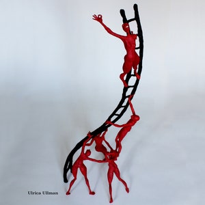 Escultura em papel, escultura para presentear alguém especial, obra assinada pelo artista
