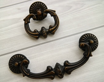 Antique Drawer Pull Etsy