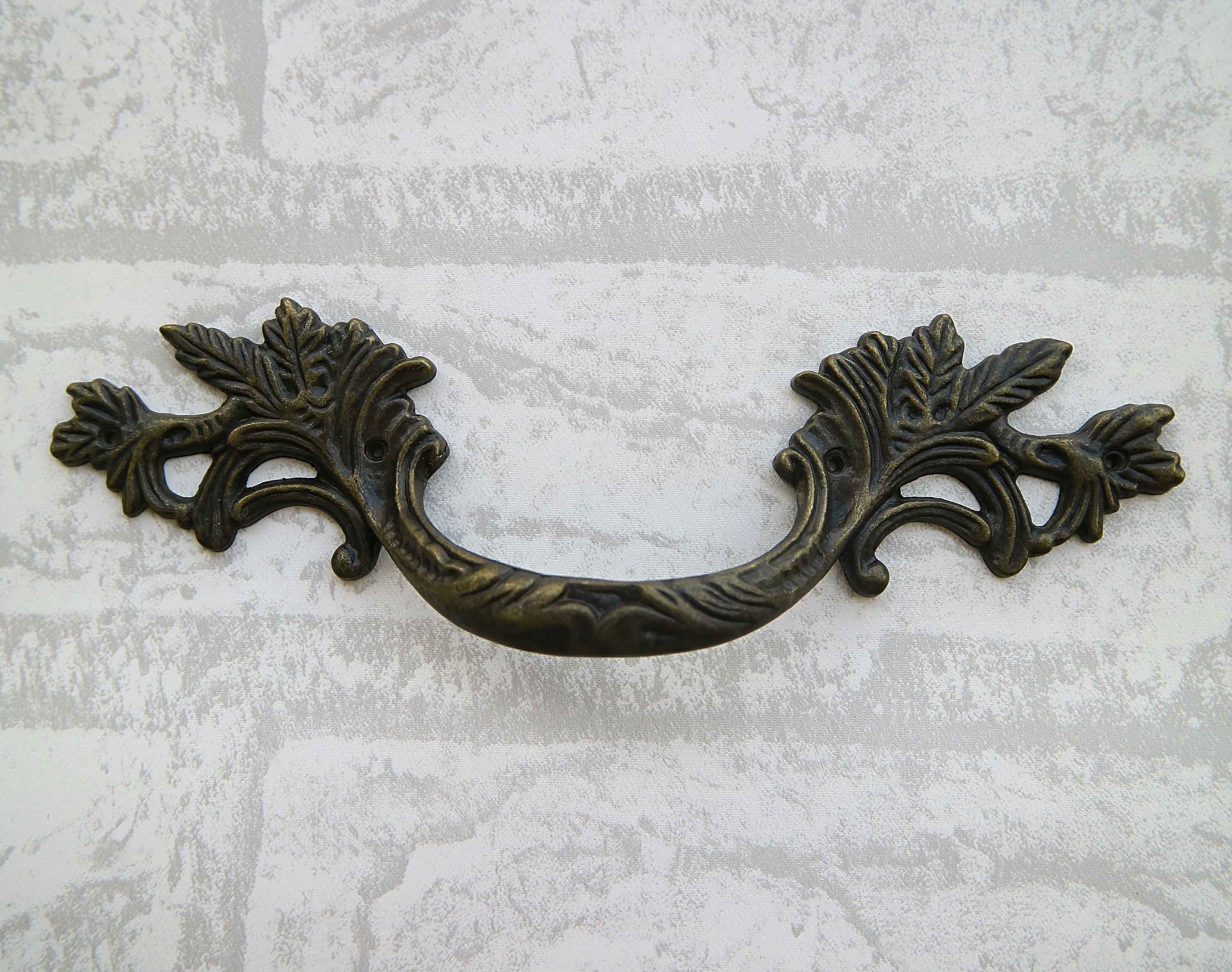 Rustic Drawer Handle Pull Antique Bronze Dresser Knob Pull - Etsy