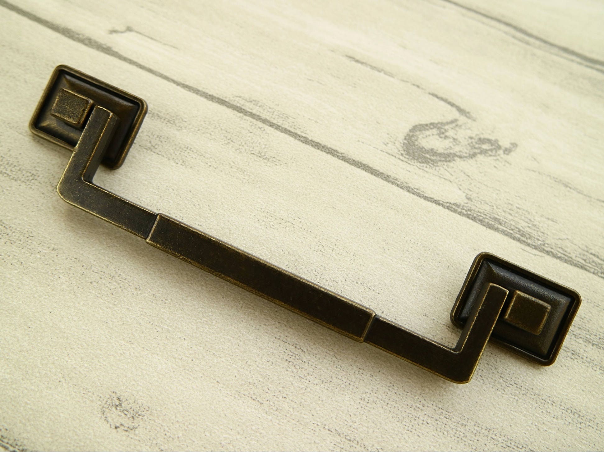 3.4 3.75 5.4 Antique Bronze Handle Etsy UK