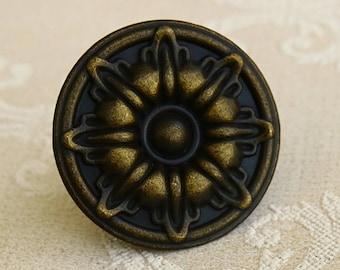 Vintage style cabinet door knob antique black brass drawer handle knob dresser pull knob mobili hardware kitchen cupboard wardrobe knob