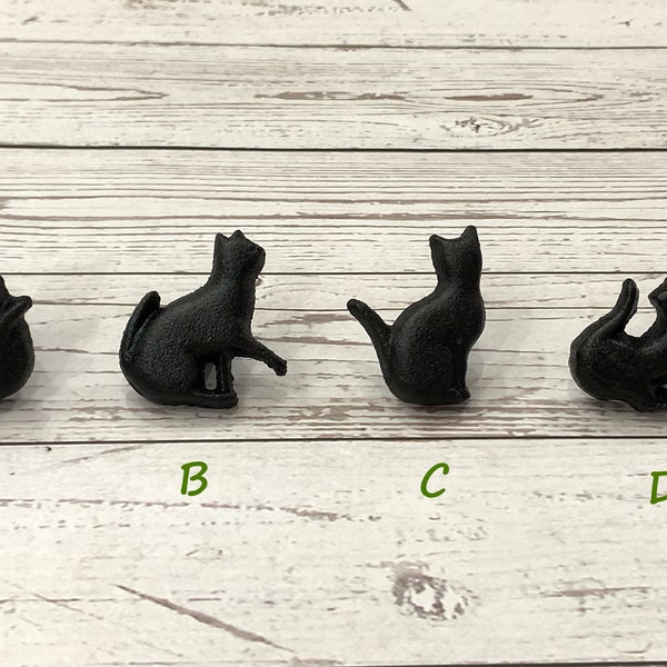 Antique black dresser knob cast iron drawer handle pull kitchen cupboard pull cat furniture knob decorative handle cabinet pull knob handle