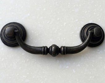 thumbnail image 2 of 3.5\" 4.25\" Bail Drawer Pull Drop Handles Dresser Knob Ring 2 of 10