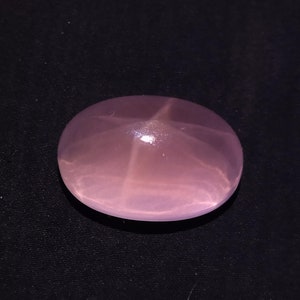 164 Carat 37.5x25.8x21.7 MM Natural Top Quality Pink Luster Color Rose Quartz 6 Ray Star Oval Shape, Pink Rose Quartz Gemstone image 10