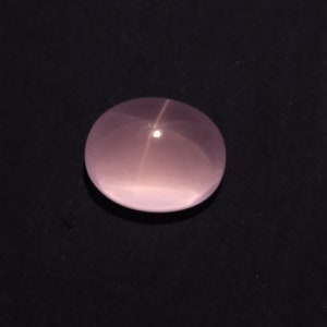 77.8 Carat 26.5x20.7x18.1 MM Natural Top Quality Pink Luster Color Rose Quartz 6 Ray Star Oval Shape, Pink Rose Quartz Gemstone image 4