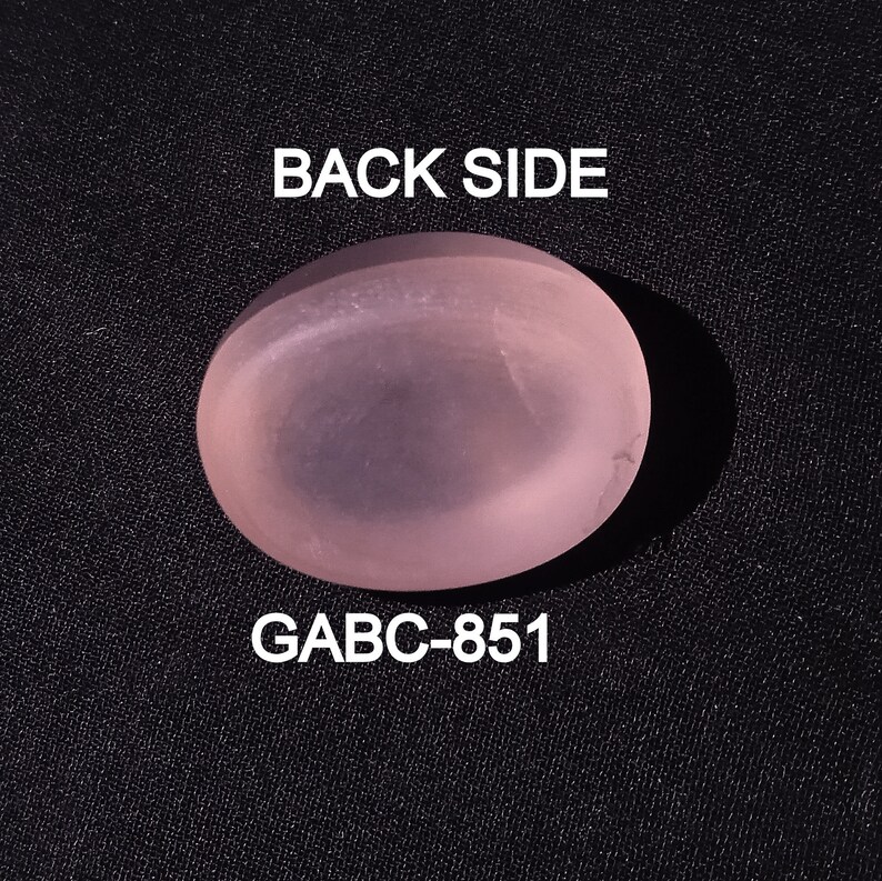 77.8 Carat 26.5x20.7x18.1 MM Natural Top Quality Pink Luster Color Rose Quartz 6 Ray Star Oval Shape, Pink Rose Quartz Gemstone image 10