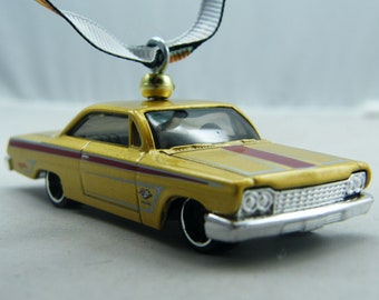Hot Rod 55 Chevrolet impala Bel Air 1955 Chevy Gift Muscle Dad FREE SHIPPINGInsurance Anytime Ornament Fathers Day Birthday