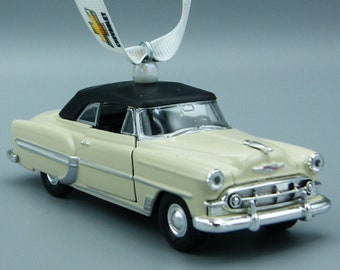Hot Rod 55 Chevrolet impala Bel Air 1955 Chevy Gift Muscle Dad FREE SHIPPINGInsurance Anytime Ornament Fathers Day Birthday
