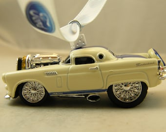 Thunderbird 1956 56 57 ManCave Dad Birthday opening hood Fathers Day classic muscle car Blown Ford FREE SHIPPINGInsurance