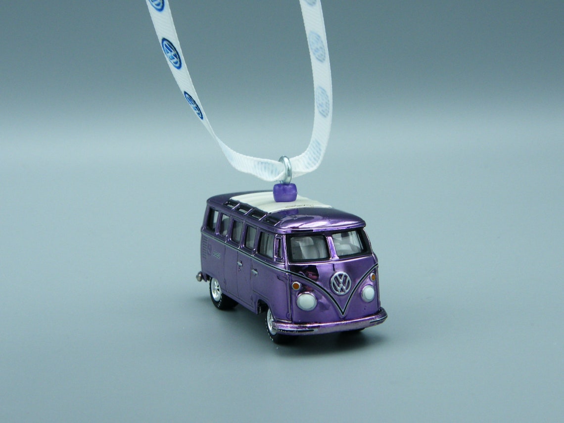 VW Bus FREE SHIPPING Anytime Ornament 23 window | Etsy