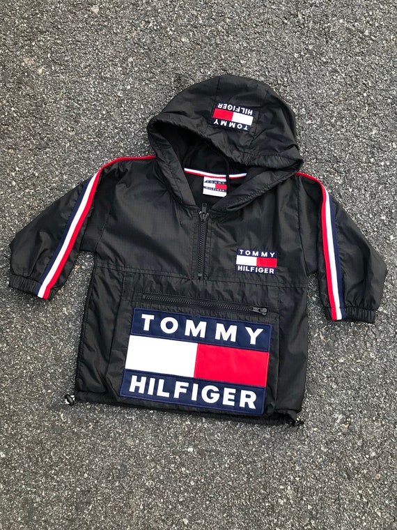 tommy hilfiger big logo jacket