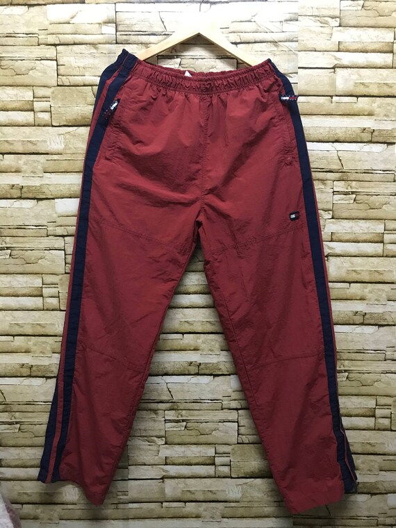 red colour tracksuit